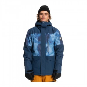 Quiksilver Mission Printed Block Jk Erkek Mont