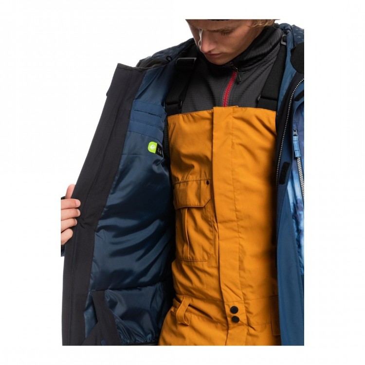 Quiksilver Mission Printed Block Jk Erkek Mont